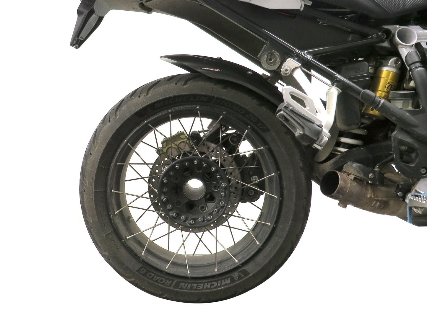 Hugger Rear Fender Mud Guard BMW R1250GS, 19-24 ADVENTURE, 19-25 (SPORT)