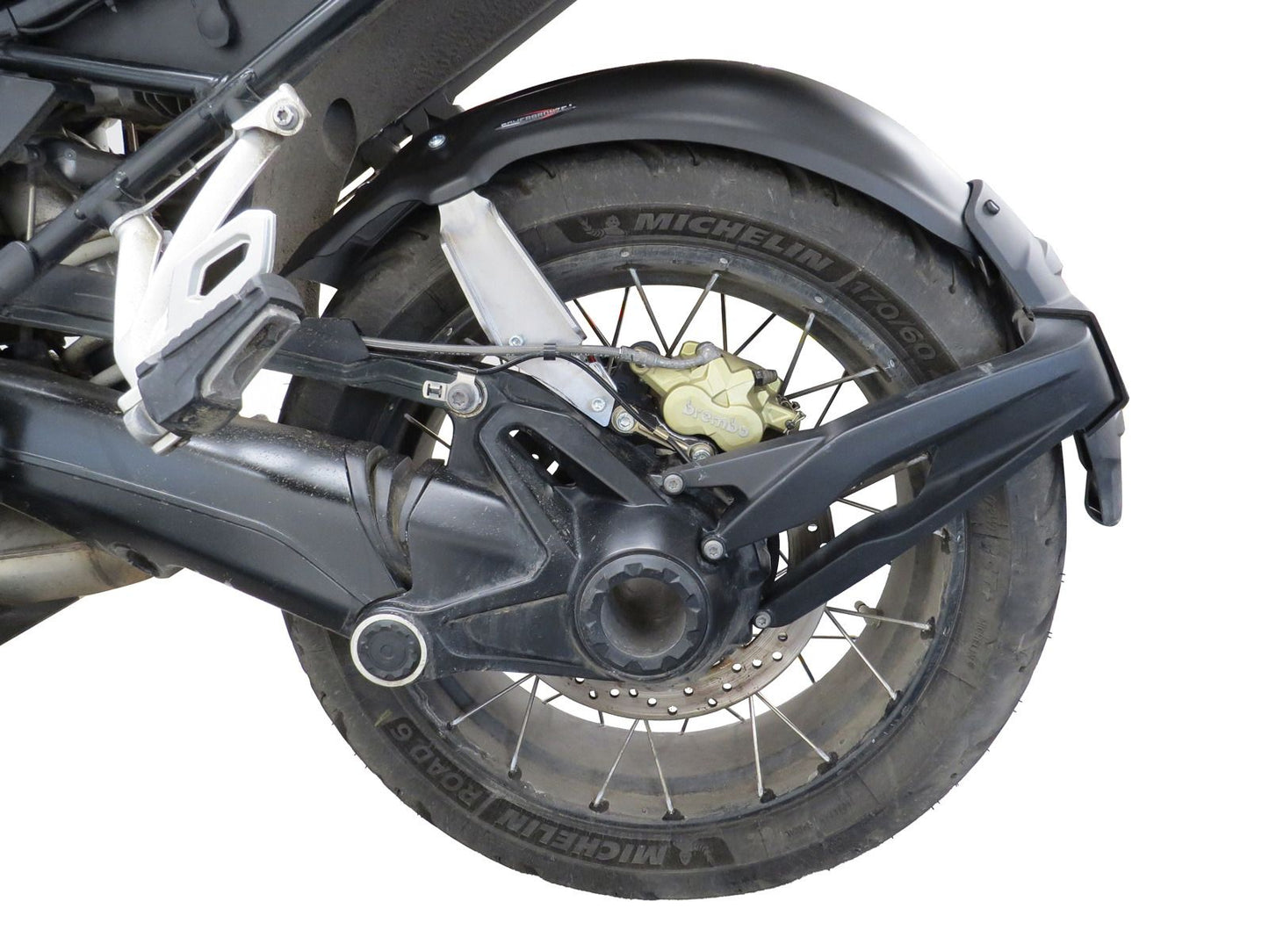 Hugger Rear Fender Mud Guard BMW R1250GS, 19-24 ADVENTURE, 19-25 (TOURING)