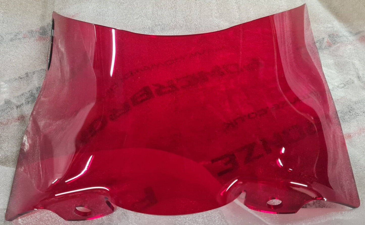 RED Light Screen wind fly deflector TRIUMPH, SPEED TRIPLE 1050, R, (150 MM)