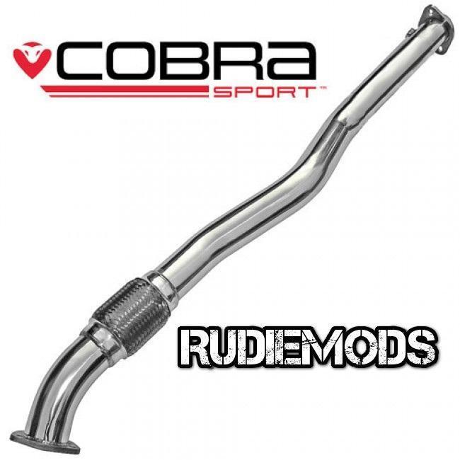 Cobra Sport Vauxhall Astra G Turbo Coupe Second De-Cat Pipe (2.5" bore)