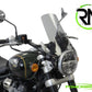 LIGHT SCREEN, WIND DEFLECTOR ROYAL ENFIELD ,SUPER METEOR 650 (325MM HIGH)
