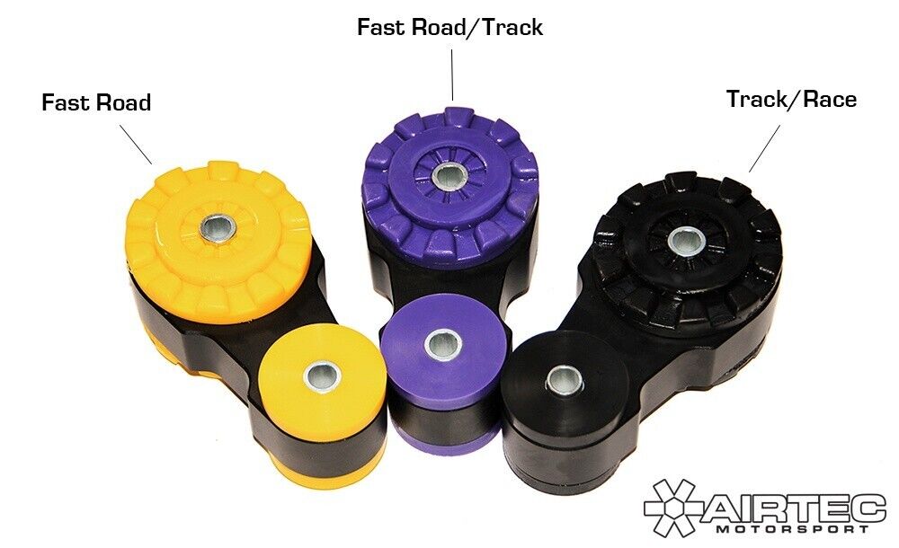 Airtec Motorsport Torque Mount FIesta 1.0 Ecoboost ST180 and St150 BLACK