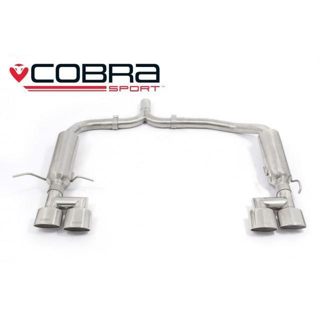 Cobra Sport Mercedes C180 1.6 Petrol 07-13 W204 Dual Rear Exhaust System AMG