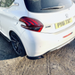 TRC Peugeot 208 GTI Rear Spats