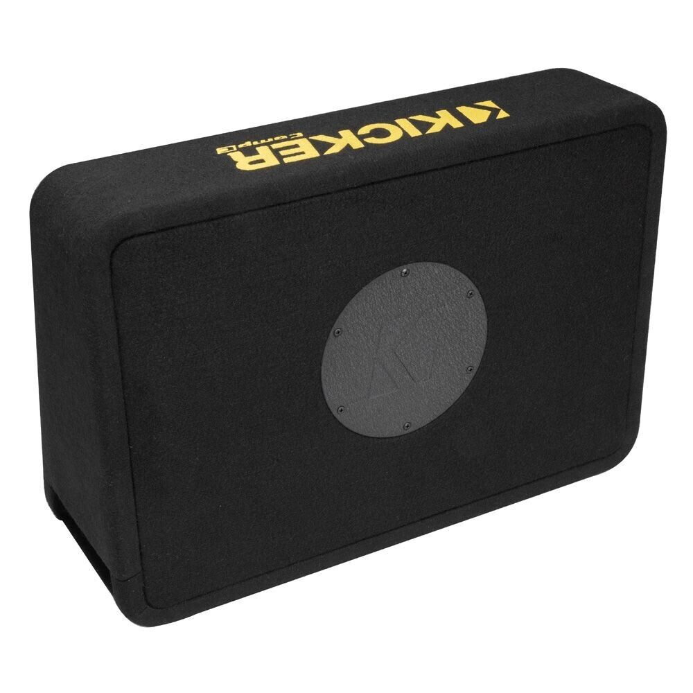 Kicker 10" Slim Subwoofer Enclosure - 4 ohm KA50TCWC104