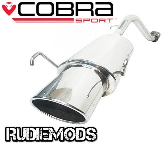 Cobra Sport MG ZR 1.4 1.8 Stainless Steel Exhaust Rear Box