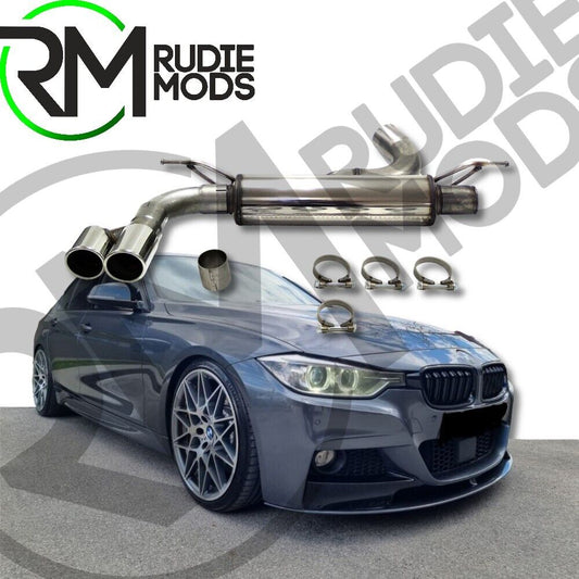 Jetex Exhaust BMW 316D/318D/320D (F30/F31) 7/2015+ Rear Silencer