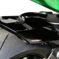 Hugger Rear Guard KAWASAKI ,H2 SX, H2 SX SE GLOSS BLACK - SILVER MESH