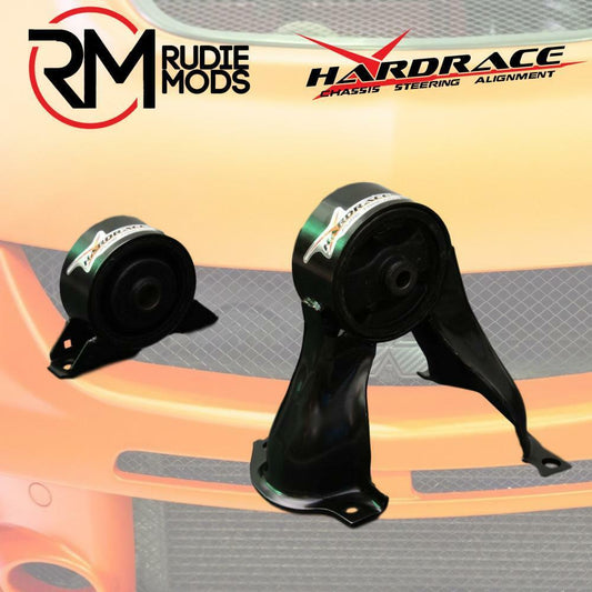 HARDRACE Reinforced Hard Engine Mount To Fit MITSUBISHI LANCER VIRAGE MT 01 2PC