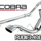 Cobra Sport Vauxhall Astra H VXR Cat Back System 3" bore Non Resonated