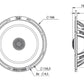 Ford B-Max BLAM RELAX EC165 Front Door Coaxial Speaker Upgrade