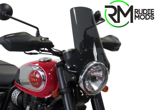 Light Screen wind fly deflector BSA ,GOLD STAR 650, 2022 To 2024 (325 MM)