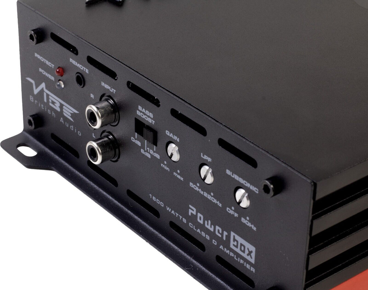 VIBE SLICK MIT 12" Bass Enclosure Car Sub with Amp & wiring kit SLICKMIT12-V3