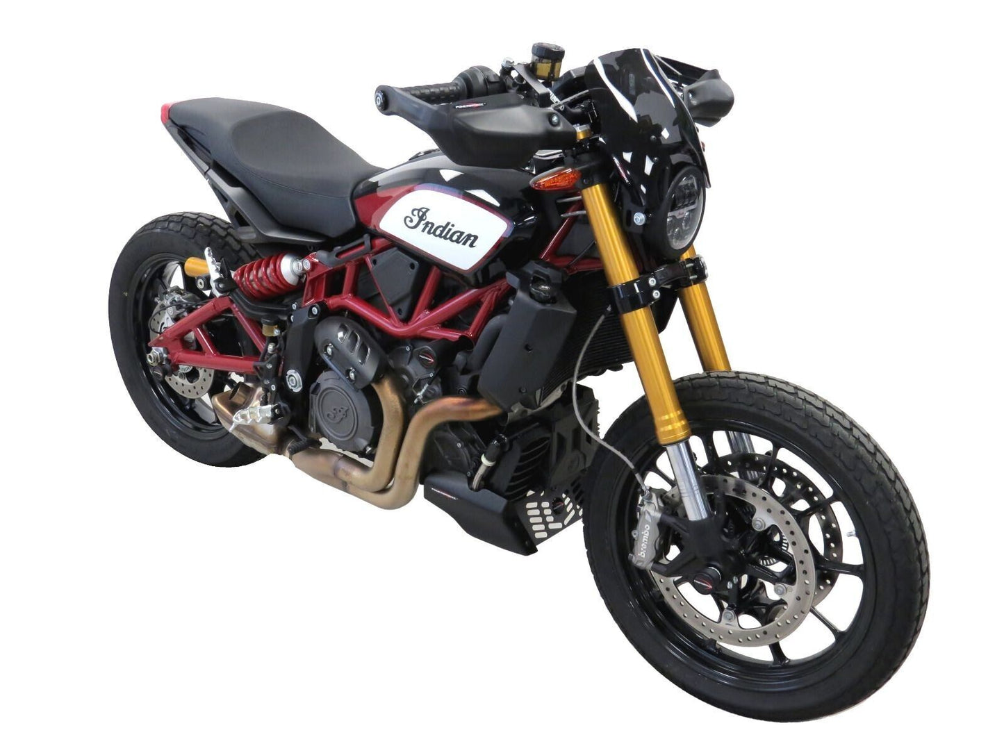 Hand Guards Protectors  INDIAN ,FTR1200 2019 To 2024 MATTE BLACK