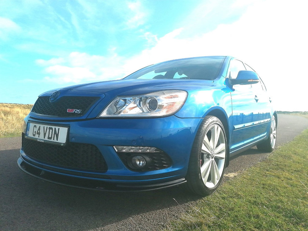 TRC Skoda Octavia MK2 VRS Front Splitter