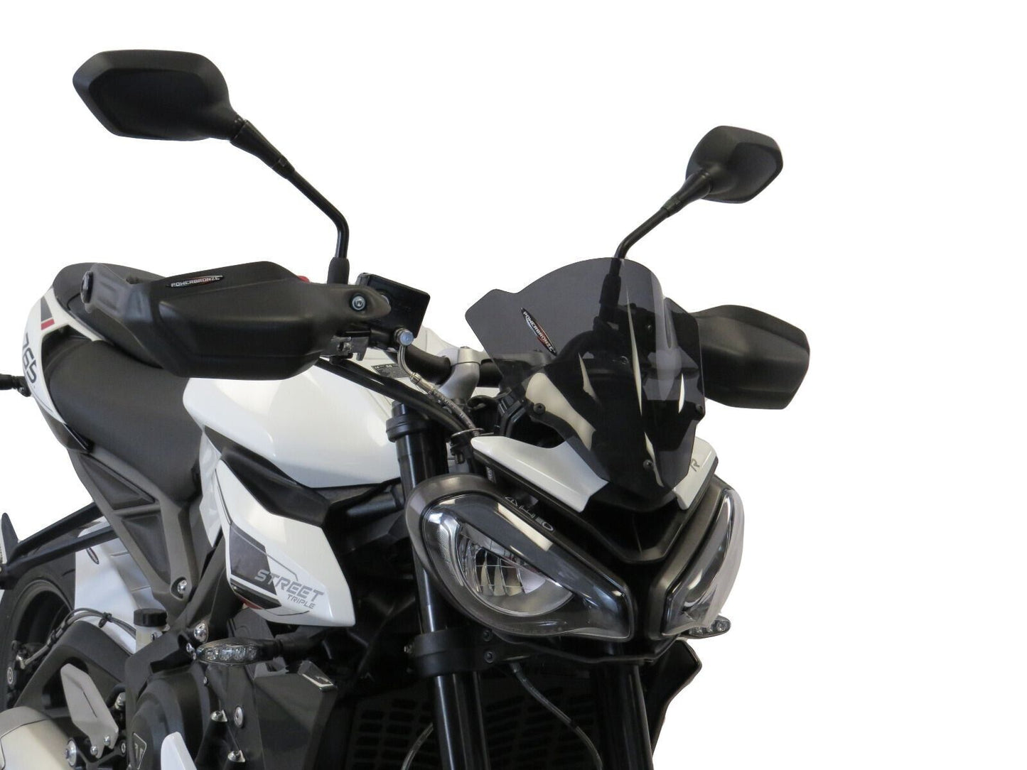 Light Screen Wind deflector (230 MM HIGH) Triumph Street Triple R, RS, MOTO2