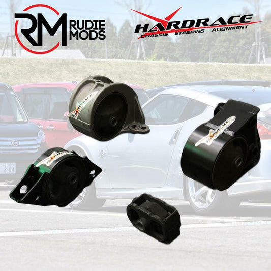 HARDRACE RM HARDRACE 4PC Engine Mounts To Fit Nissan Prmera 93-96 Manuel