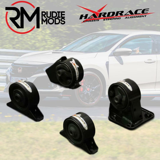 HARDRACE RM HARDRACE 4PC Engine Mounts To Fit MITSUBISHI LANCER VIRAGE Manual