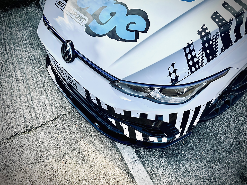 TRC Front Splitter for Volkswagen MK8 Golf R