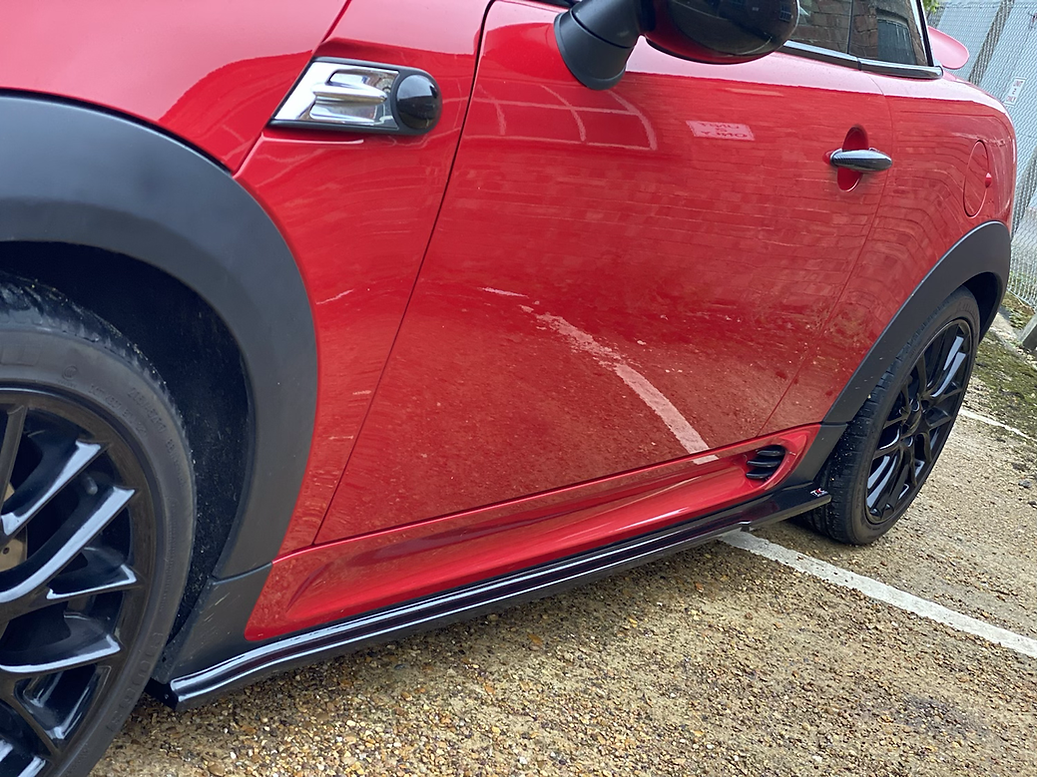 TRC MINI Cooper S JCW R58 / R56 Side Skirt Splitters