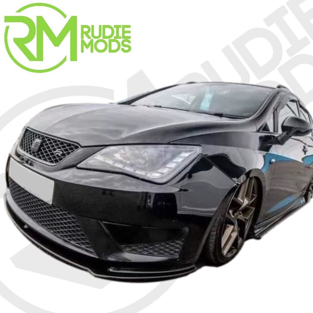Seat Ibiza 6J Model 2012-2015 Black LED DRL Lightbar Daylight Running Headlights