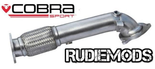 Cobra Sport Ford Fiesta Mk7 13 on ST180 Stainless Front Pipe De-Cat