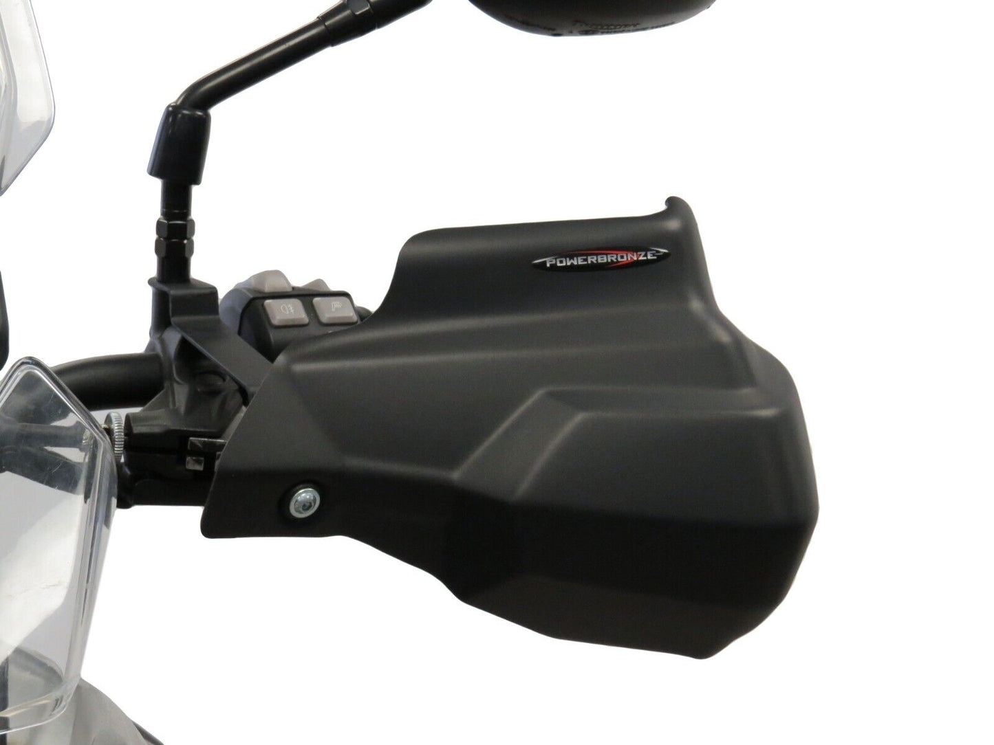 Hand Guards Bar Ends TRIUMPH Tiger 900, GT, Rally, 850 Sport MATTE BLACK