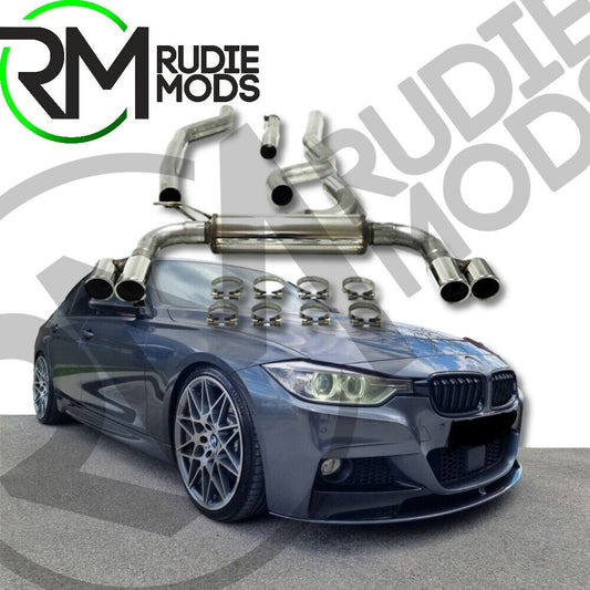 Jetex Exhaust BMW 316D/318D/320D F30/F31 up to 6/2015 Half System