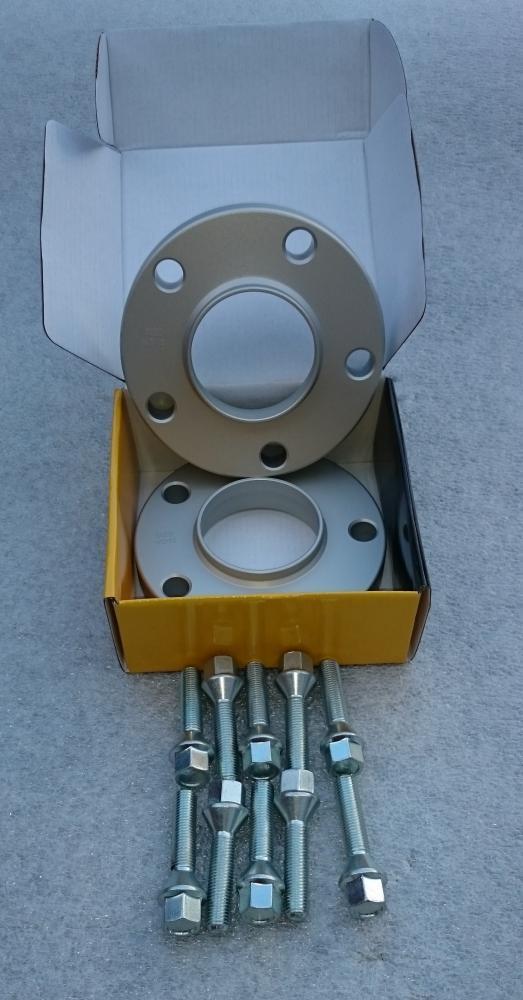 5x120 15mm 72.5 Hubcentric Wheel Spacers with M12x1.5 longer bolts for BMW cars