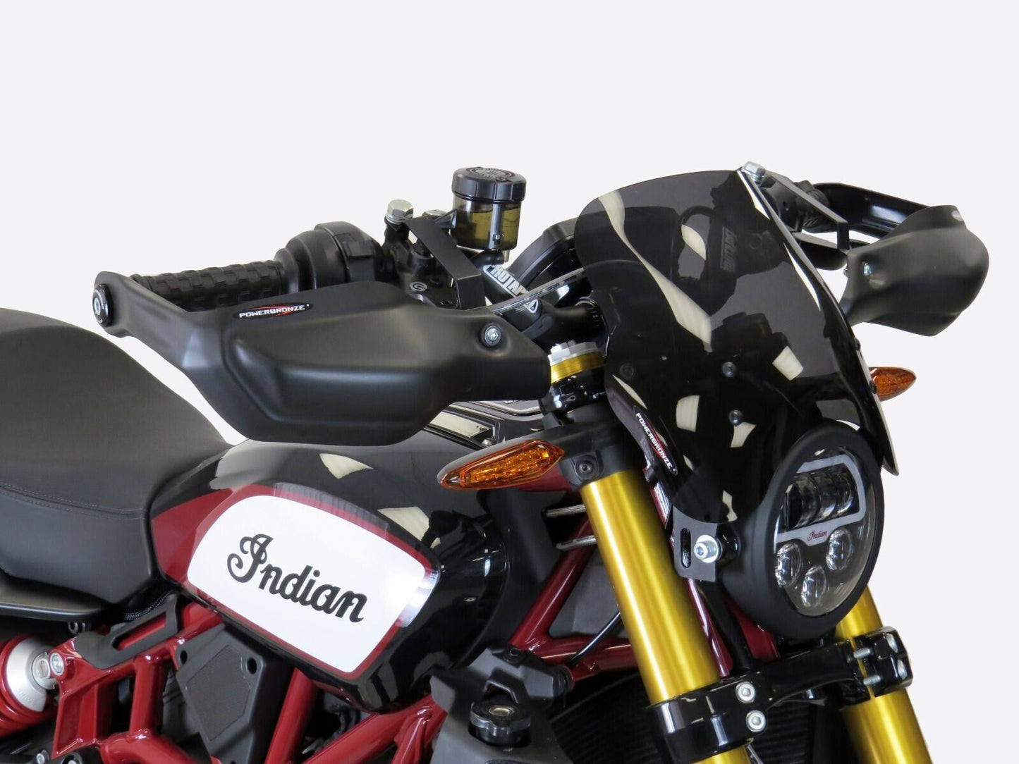 Hand Guards Protectors  INDIAN ,FTR1200 2019 To 2024 MATTE BLACK