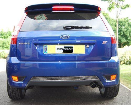 Zunsport Ford Fiesta Mk6 ST ST150 Stainless Steel Rear Bumper Grille Insert