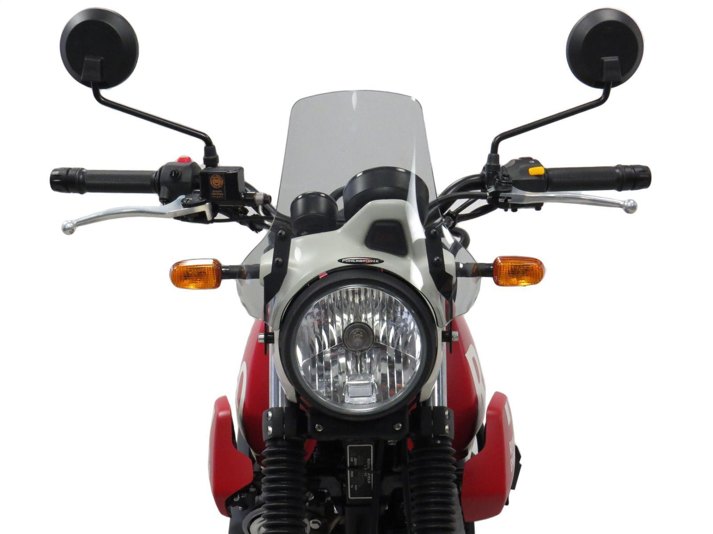 LIGHT SCREEN, WIND DEFLECTOR ROYAL ENFIELD ,SCRAM 411, 22-24 (230MM HIGH)