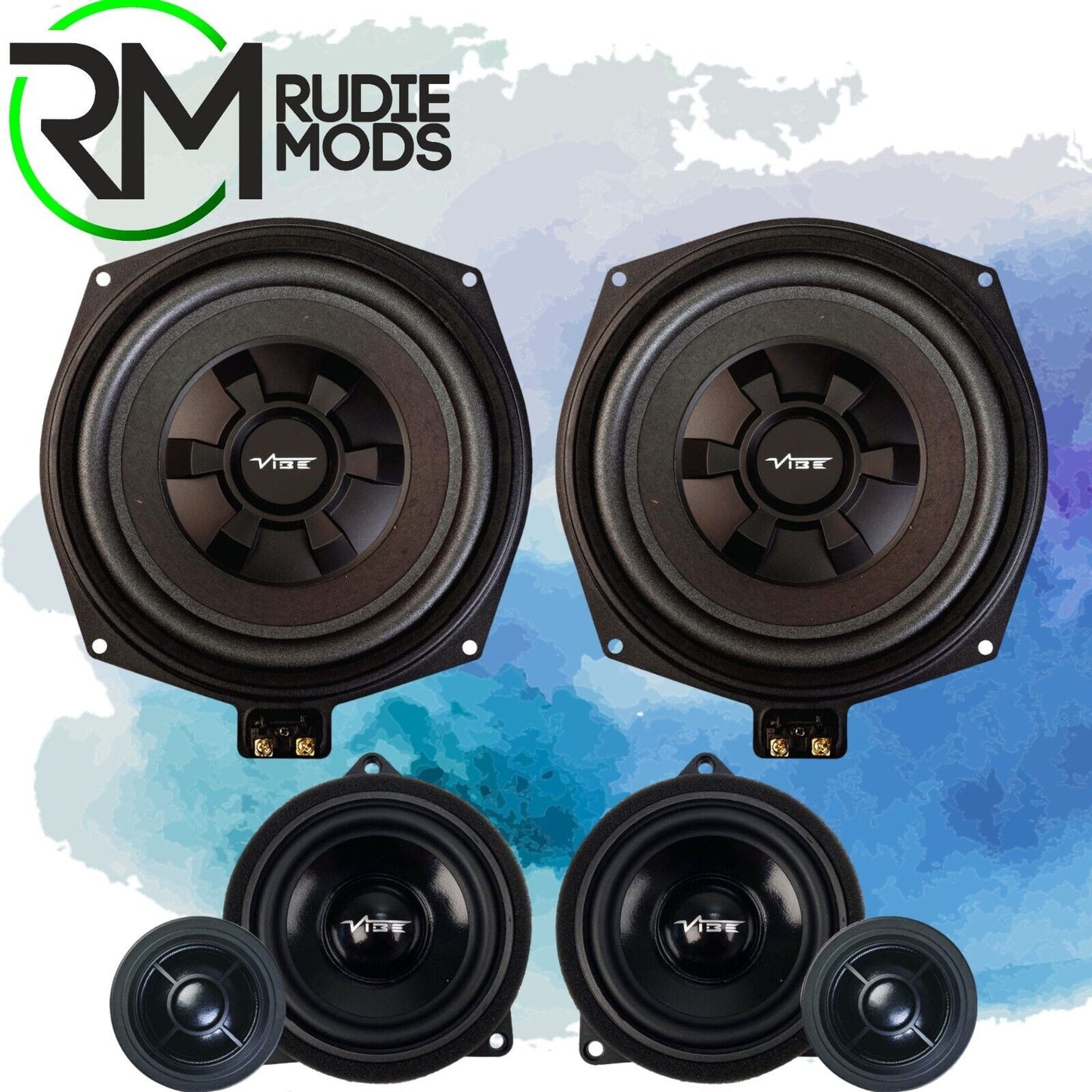 BMW F Series Factory Audio upgrade kit  Component Speaker & Sub from Vibe
