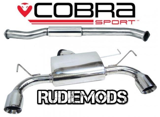 Cobra Sport Mitsubish Evo X Stainless Steel Cat Back Exhaust System Resonated