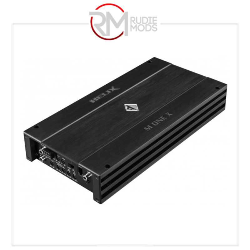 HELIX 1-Channel subwoofer amplifier with integrated active crossover M ONE X
