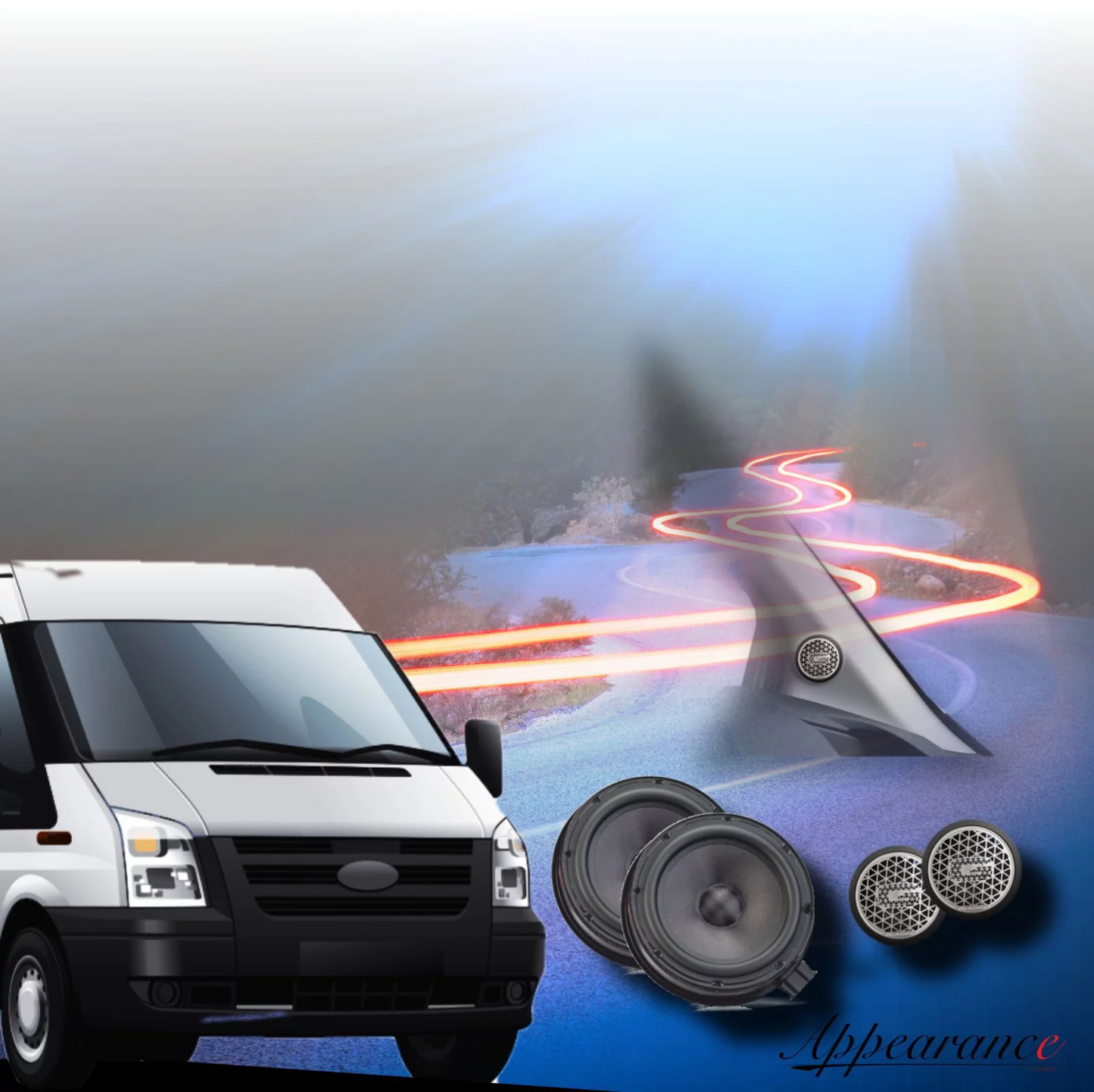 GLADEN ONE - FORD MONDEO MK5 2014 ONWARDS - SPEAKER UPGRADE KIT PLUG & PLAY