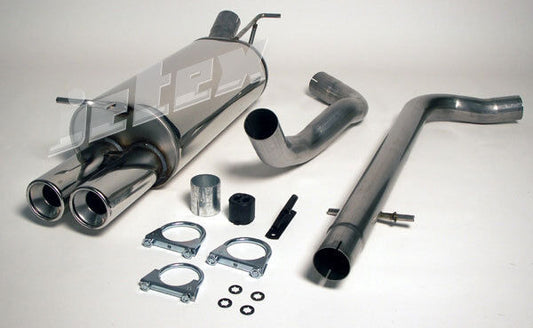 Jetex Exhaust Audi A3 8L MK1 1.6 1.8 1.9TDI 96-03 Stainless Steel Cat Back