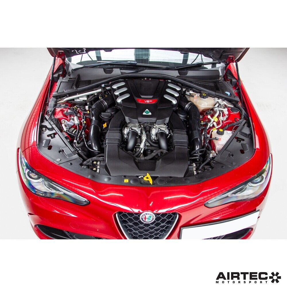 ALFA ROMEO GIULIA QUADRIFOGLIO INLET ELBOWS BY AIRTEC MOTORSPORT