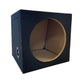 10" Sealed Empty Sub Car Audio Subwoofer Enclosure 20L MDF Black Carpeted