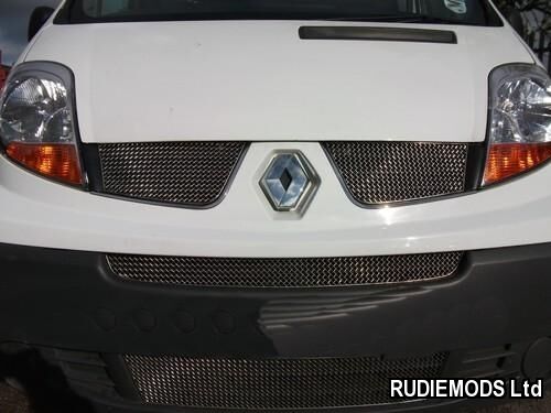 Zunsport Renault Trafic 2007-2010 Complete Front Grille Set 4 piece