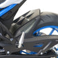Hugger Rear Mud Guard Suzuki, GSX-8S, GSX-8R MATTE BLACK - SILVER MESH
