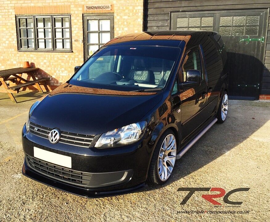 TRC Front Splitter for Volkswagen Caddy 2K MK3
