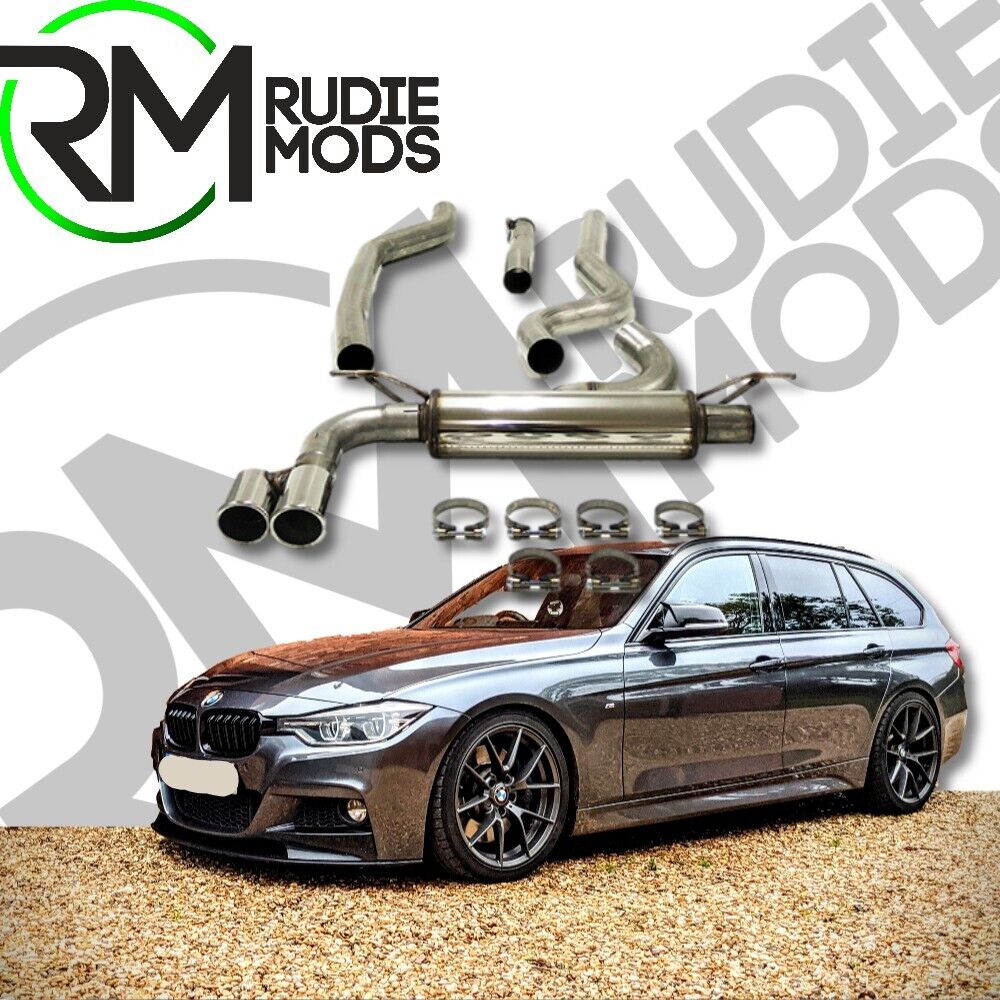 Jetex Exhaust BMW 316D/318D/320D F30/F31 up to 6/2015 Half System