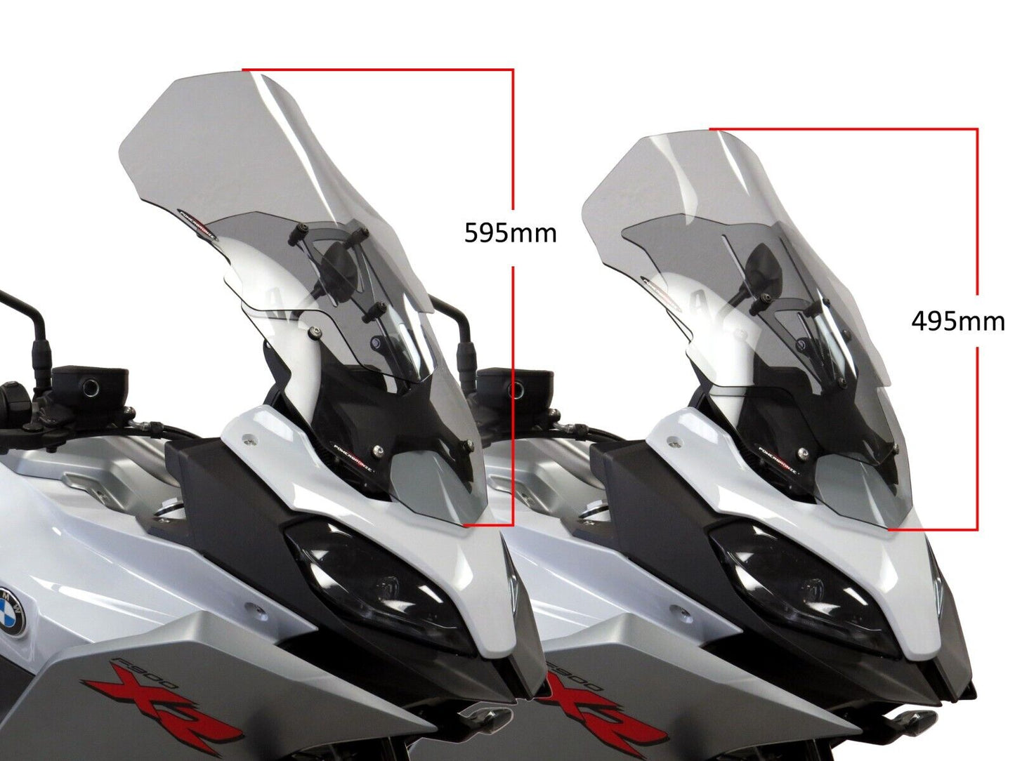 DARK TINT Adjustable Screen, wind deflector  BMW ,F900XR, 20-23