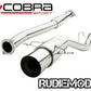 Cobra Sport fits Impreza Turbo 93-00 Cat Back System Round Silencer Res 3"