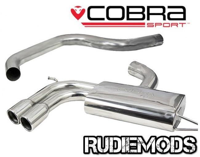 Cobra Sport Seat Leon Cupra MK2 Cat Back Exhaust System Non Resonated