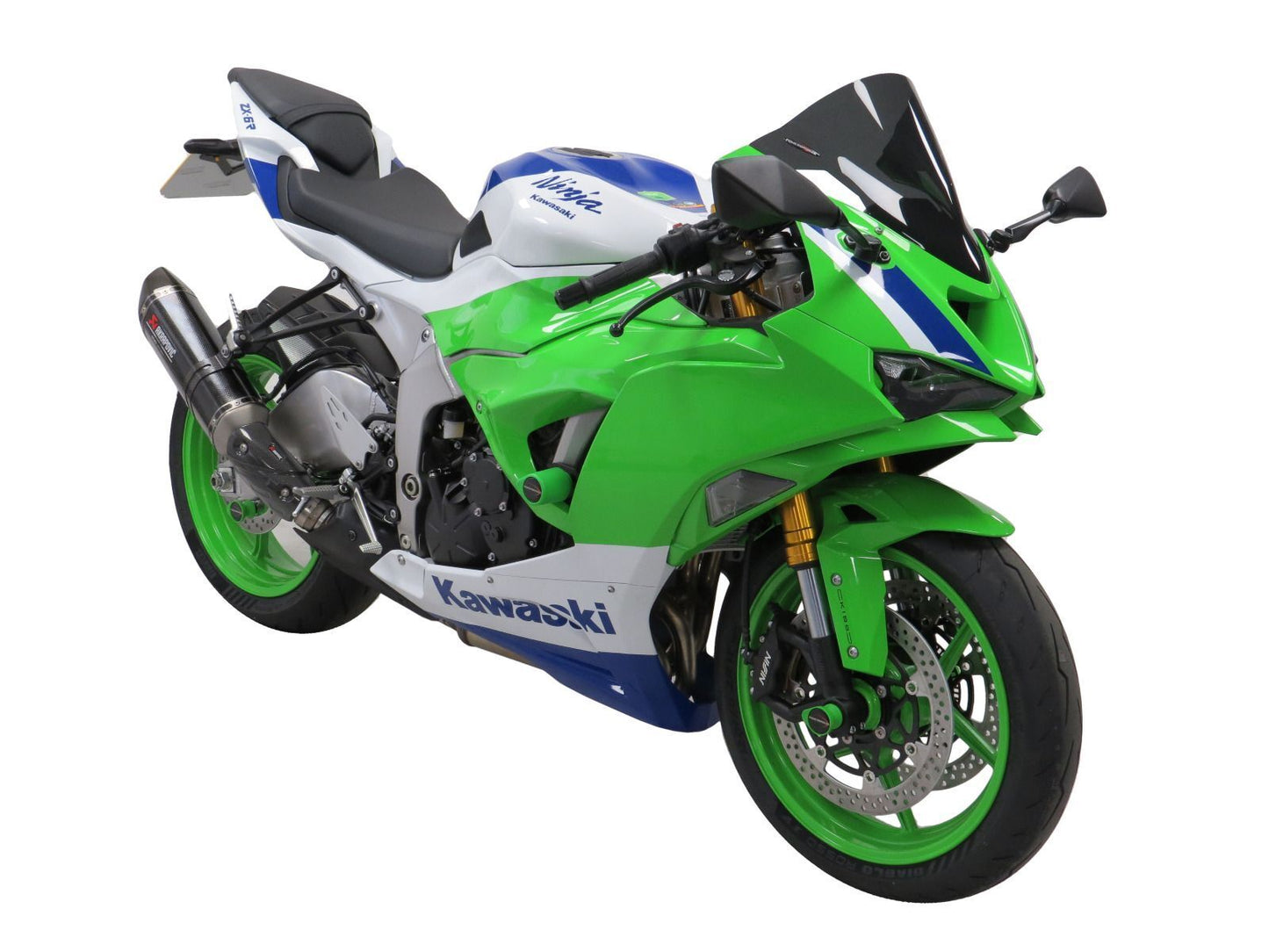 AIRFLOWS SCREEN WIND DEFLECTOR FLY KAWASAKI, ZX6-R 2024 (EXTRA-HIGH BUBBLE)