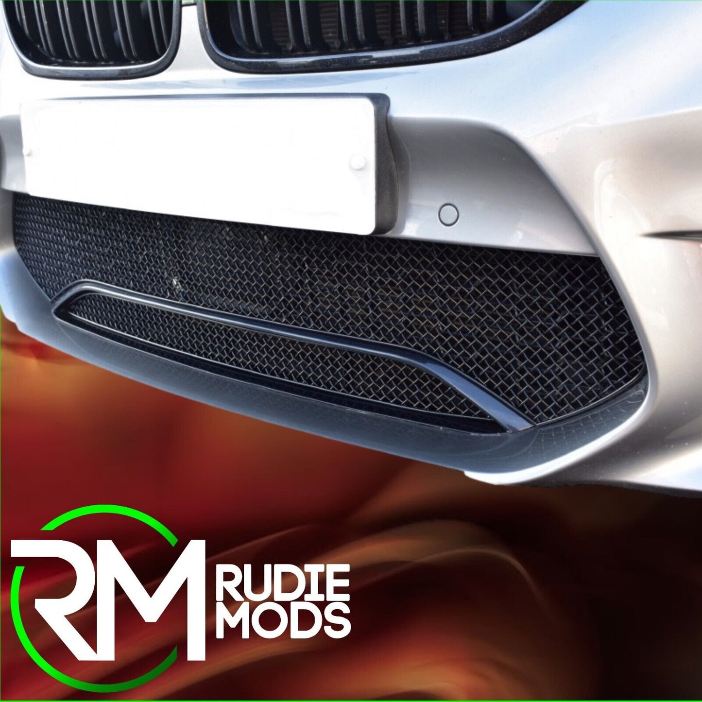 BLACK ZUNSPORT CENTRE GRILLE SET FOR BMW M5 COMPETITION F90 ZBM90217B