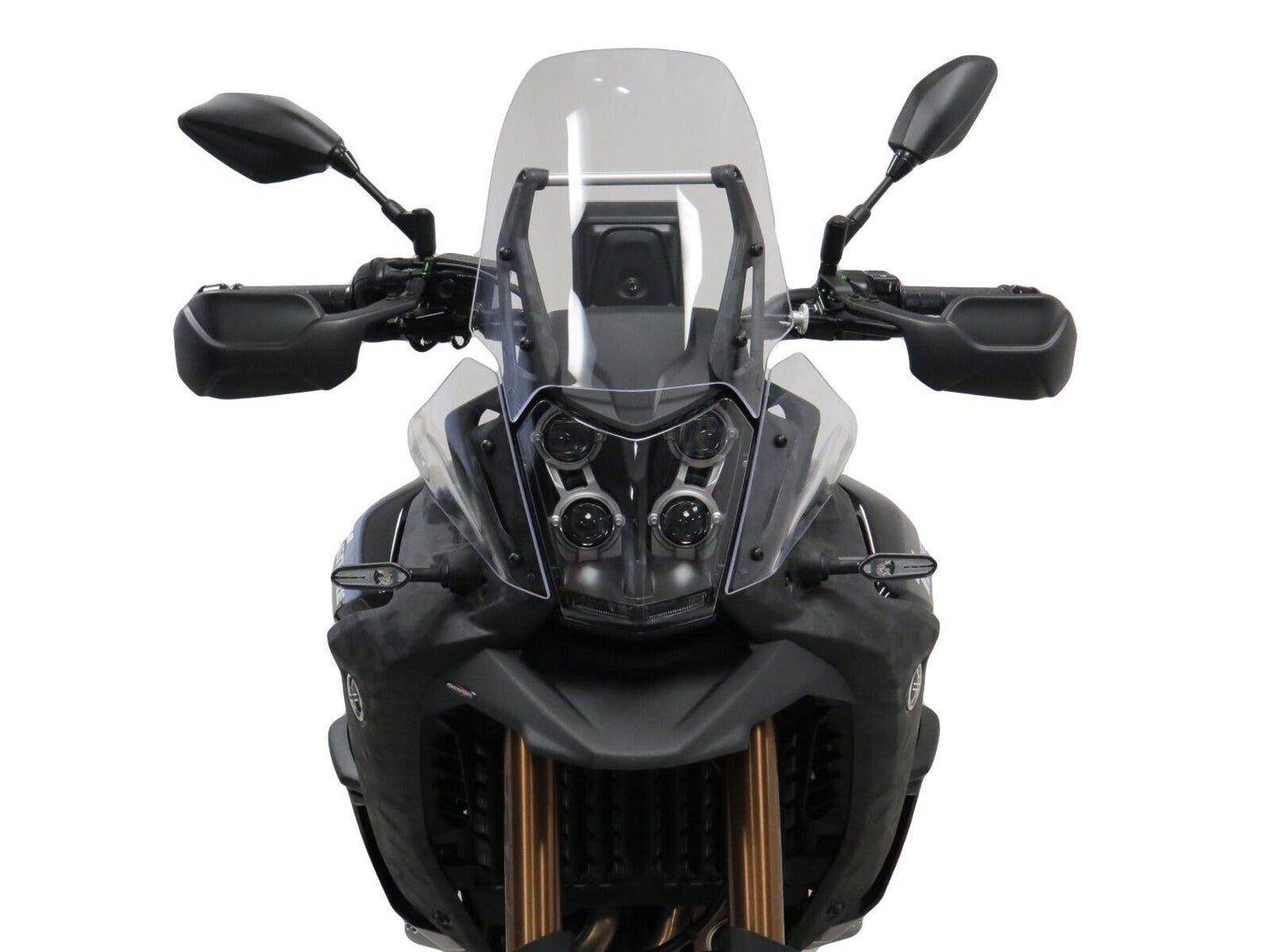Beak Front Mud Spray Guard Yamaha TENERE 700 World Raid MATTE BLACK