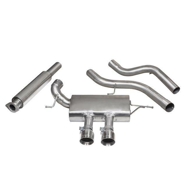 Cobra Sport Ford Focus ST 250 MK3 12 on Stainless Steel Cat Back System Res